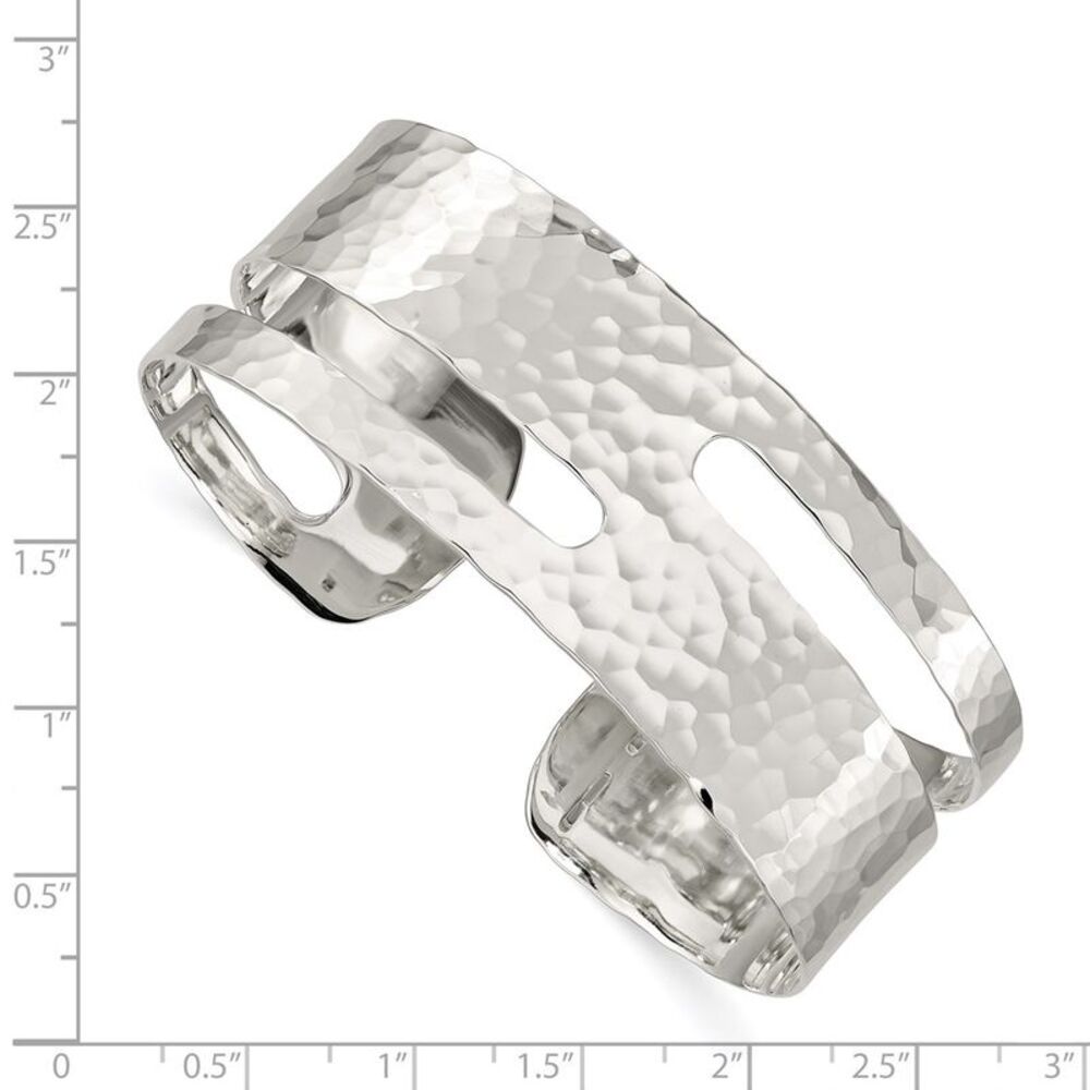 Kazi Luxury Sterling Silver Solid Polished Hammer… - image 3